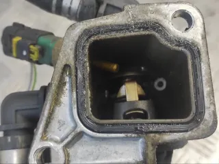 55202373 Корпус термостата Opel Corsa D Арт 89107, вид 6