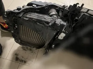 95b117335c Передняя панель крепления облицовки (телевизор) Porsche Macan restailing Арт 158102288, вид 5