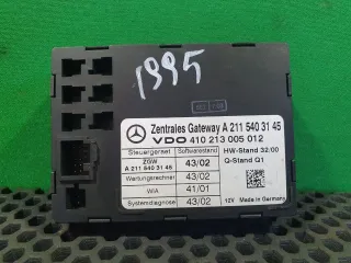 A 211 540 31 45 Блок управления центральным замком Mercedes E W211 Арт 95768805, вид 1