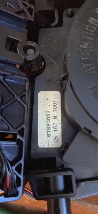 8200127728,61880052 Переключатель подрулевой (стрекоза) Renault Scenic 2 Арт 95768869, вид 8
