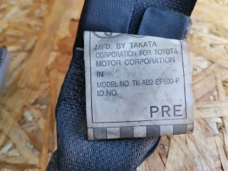 TKAB2EF590P Ремень безопасности передний правый Toyota Avensis VERSO Арт 95776475, вид 6