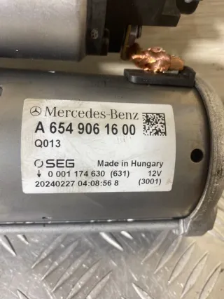 A6549061600, 6549061600, 0001174630 Стартер Mercedes GLC Coupe C253 Restailing Арт 1727933, вид 5