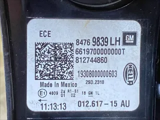 84769839 Фонарь задний левый Chevrolet Equinox 3 Арт 24-61, вид 3