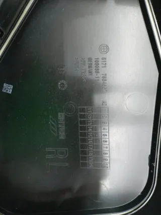 7954666, 5171 7954666, 5171 7954667, 5171 7954668 Решетка стеклоочистителя (Дождевик) BMW IX I20 (в наличии) Арт 011074, вид 6