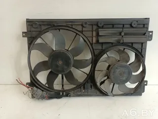 1K0121207BC Вентилятор радиатора Skoda Octavia A5 restailing Арт 67574040, вид 2