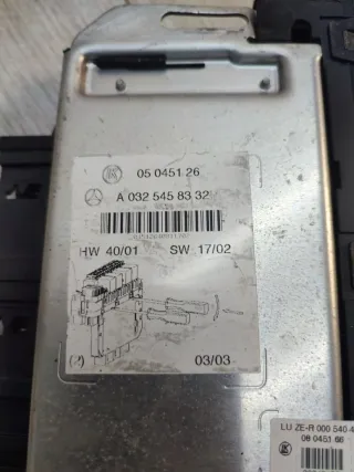 A0325458332 Блок предохранителей Mercedes S W220 Арт 95791661, вид 1