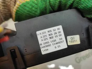 A2219055200 Блок управления климатической установкой Mercedes S W221 Арт 85506, вид 3