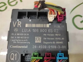 A1669006502 Блок управления двери Mercedes ML/GLE W166 Арт 85343, вид 2