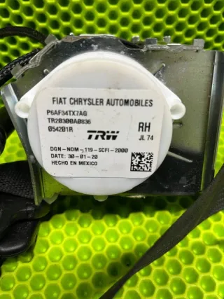 6AF34TX7AG Ремень безопасности передний правый Jeep Wrangler JK restailing Арт 3906-73510990, вид 2