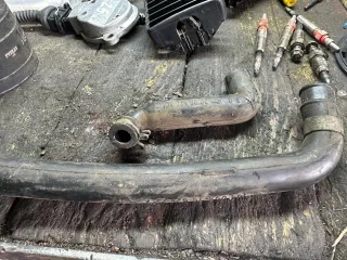 1040943582,1040843682 Патрубок впускного коллектора Mercedes E W210 Арт 95807285, вид 1