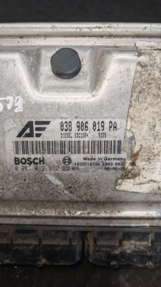 038906019PA Блок управления двигателем Volkswagen Sharan 1 restailing Арт 95807579, вид 2