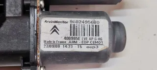 9682495680 Моторчик стеклоподъемника передний левый Citroen C4 Grand Picasso 1 Арт 17647, вид 5
