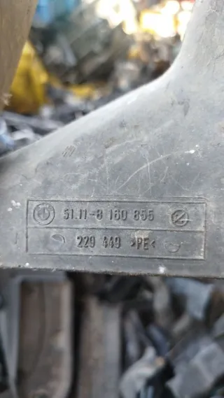 51118160855 , 51118174843 Воздуховод тормозной левый BMW 5 E39 Арт 95817993, вид 2