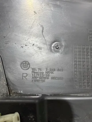 7340862 Защита бампера переднего BMW 3 G20/G21 Арт 4105, вид 3