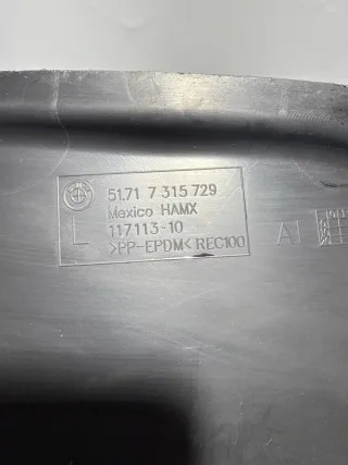 7315729 Защита арок передняя левая (подкрылок) BMW 3 G20/G21 Арт 4137, вид 3