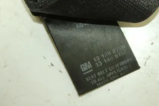 13128272N,13146618F Ремень безопасности передний левый Opel Signum Арт 95831686, вид 2