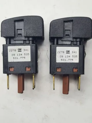 2278341,09134505,501775 Кнопка подогрева сидений Opel Vectra B Арт 18092, вид 3