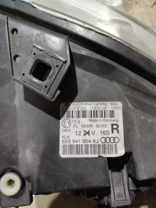  Фара передняя правая Audi A4 B7 Арт 95851749, вид 7