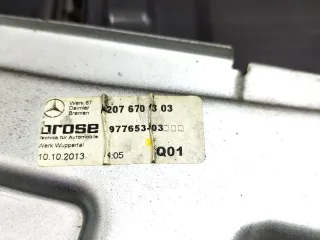 A2076701303 Стеклоподъемник левый задний Mercedes E C207 Арт 8-167, вид 7