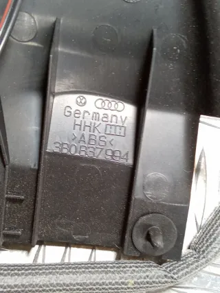 3B0837994,3B0035411B,3B0837986 Заглушка зеркала правого Volkswagen Passat B5 Арт 95885186, вид 7