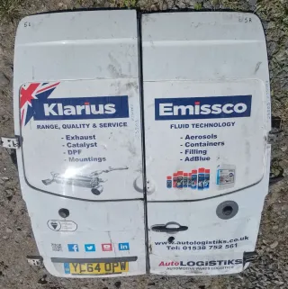  Дверь задняя распашная (комплект) Mercedes Sprinter W906 Арт R250669--L250667