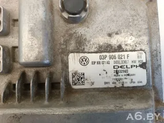 03P906021F Блок управления двигателем Skoda Fabia 2 Арт 96649842, вид 2