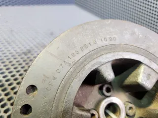 074105251B Шкив коленвала Volkswagen Multivan T4 Арт 96650966, вид 2