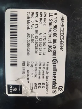 A1729006008,A1729027104,A1729027204 Блок мультимедиа Mercedes GL X166 Арт 96651261, вид 2