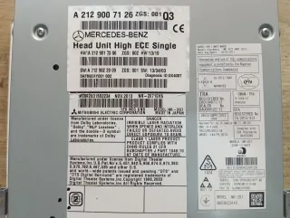 A2129007126,A2129022909,A2129017506 Магнитола (аудио система) Mercedes E C207 Арт 96664571, вид 3