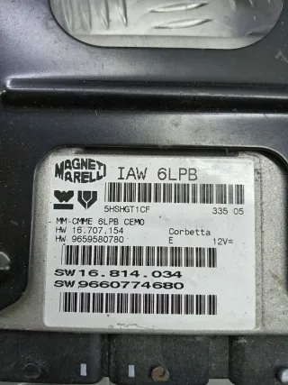 9660774680,6LPB, 9659580780 Блок управления двигателем Citroen C4 1 Арт 96666575, вид 2