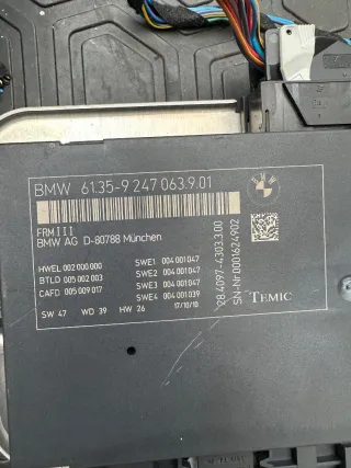 9247063 Блок управления светом (фарами) BMW 7 F01/F02 Арт 96666631, вид 2