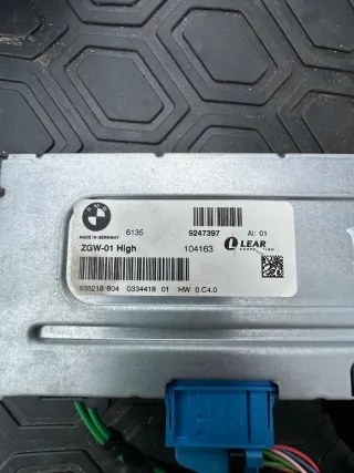 9247397 Блок управления ZGW BMW 7 F01/F02 Арт 96666682, вид 2