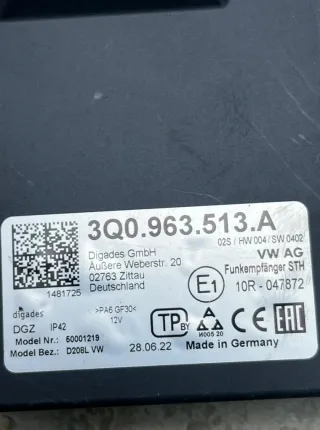 3Q0963513A Антенна Audi RS Q8 Арт 42722, вид 5