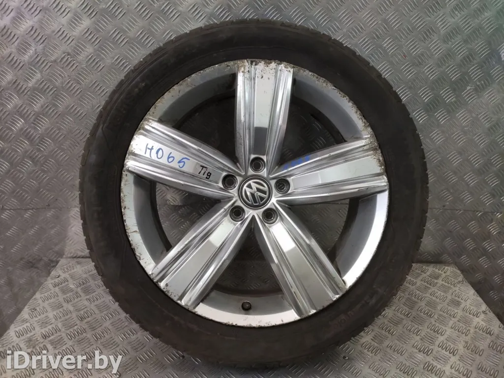 5NA601025R Диск литой R19 5x112 DIA57 ET43 к Volkswagen Tiguan 1 Арт 96673588