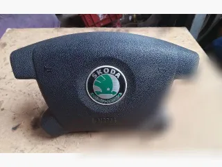 122421200 Подушка безопасности водителя Skoda Fabia 1 Арт 41325108, вид 1