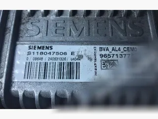 S118047506,9657137780 Блок управления АКПП Fiat Ulysse 2 Арт 55190530_2, вид 1