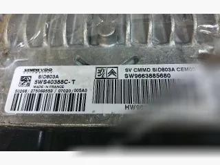 9661642180 Блок управления двигателем Peugeot 807 Арт 55611601_3, вид 1