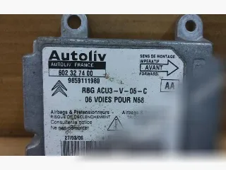 9659111980,602327400 Блок AirBag Citroen Xsara Picasso Арт 56794064, вид 1