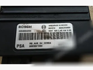 9663821680,0263004204 Блок управления парктрониками Citroen C5 2 Арт 63510625, вид 1