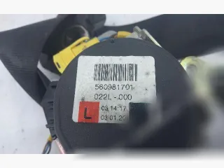 560981701 Ремень безопасности задний левый Porsche Cayenne 957 Арт 87524883, вид 2