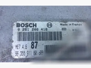 9635591180,0261206418,ME746 Блок управления двигателем Peugeot 607 Арт 90351933, вид 1