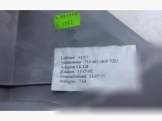 7L0863483 Накладка на порог Porsche Cayenne 957 Арт 98237575, вид 4