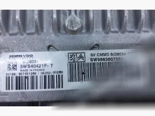 SW9663607580,HW9655534080,5WS40421FT Блок управления двигателем Peugeot 307 Арт 98680611_1, вид 1
