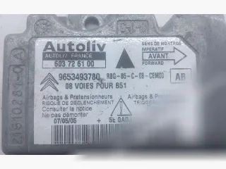 9653493780,603726100 Блок AirBag Citroen C4 1 Арт 101878102, вид 1