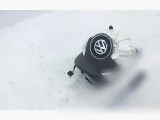760880201F,640666201 Подушка безопасности водителя Volkswagen Touareg 3 Арт 101939686, вид 4