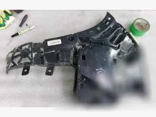 1678801907 Кронштейн крепления бампера заднего Mercedes GLE W167 Арт 107632100, вид 2