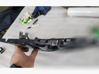 1678801907 Кронштейн крепления бампера заднего Mercedes GLE W167 Арт 107632100, вид 3