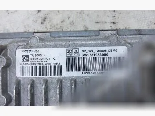 SW9661983980,HW9659838680,S126024101C Блок управления АКПП Peugeot 308 1 Арт 108592203_1, вид 1