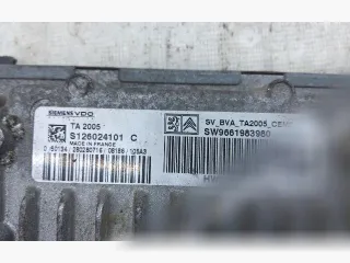 SW9661983980,HW9659838680,S126024101C Блок управления АКПП Peugeot 408 Арт 108598200_2, вид 1