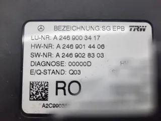 A2469003417,A2469014406,A2469028303 Блок ручника (стояночного тормоза) Mercedes GLE W167 Арт 117324277_1, вид 1